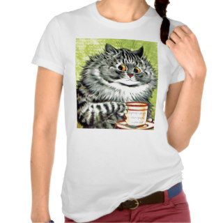 Tea Cat Quote T Shirt