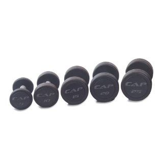 Cap Barbell Commercial Rubber Dumbbell Set (550 Pound) : Sports & Outdoors