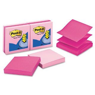 Post it Pop up Notes Heart Dispenser Refills, 100 3 x 3 Sheets, Assorted Pink, 6 Pads/Pack: Everything Else