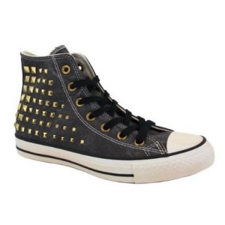 Converse Chuck Taylor Studded Collar 540366C Womens Laced Canvas Trainers Shoes