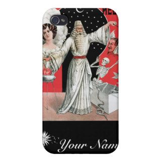 Ben Ali ~ Illusionist Magician Vintage Magic Act Cases For iPhone 4