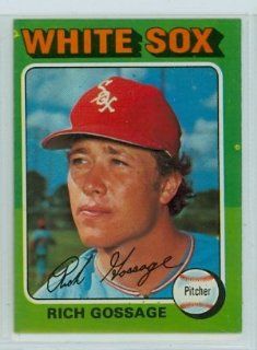 1975 Topps Baseball 554 Rich Gossage White Sox Excellent: Sports Collectibles