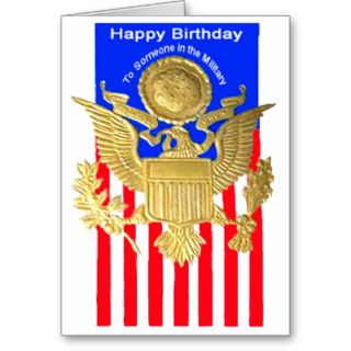 WWII Military Birthday Card