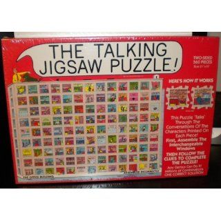 The Talking Jigsaw Puzzle   The Office Building   Two Sided 560 Piece Puzzle: Toys & Games