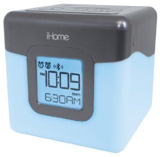 iHome iBT28GC Bluetooth Color Changing Dual Alarm Clock FM Radio with USB Charging: Electronics
