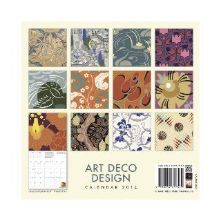 Art Deco Design Mini Wall Calendar 2014: 9780857757579: Books