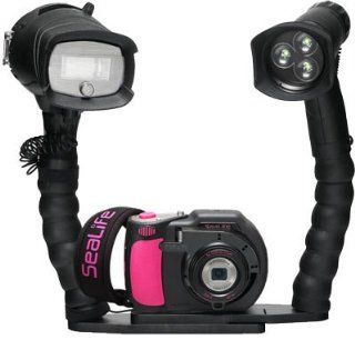 Sealife DC1400 Pink Edition 14 Megapixel Underwater Camera Pro Duo Kit : Underwater Digital Cameras : Camera & Photo