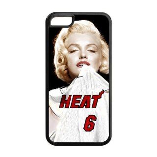NBA Miami Heat LeBron James Iphone 5C Case Marilyn Monroe case cover by diyphonecasecase store: Books