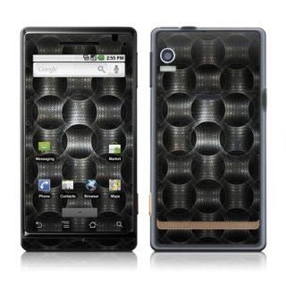 Metallic Weave Design Protective Skin Decal Sticker for Motorola Droid Cell Phone: Electronics