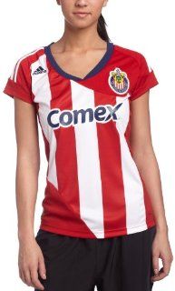 MLS Chivas USA Women's Replica Home Jersey, University Red/White/University Red/MLS, Large  Sports Fan Jerseys  Sports & Outdoors