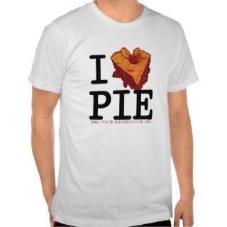 I (HEART) PIE TEES