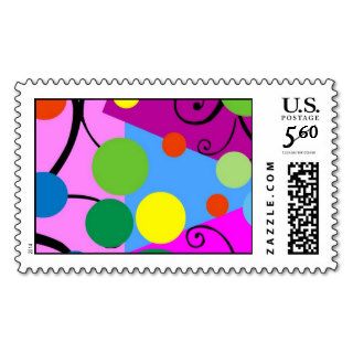 Priority Mail Carnival Postage Stamps