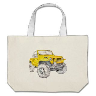 Yellow Jeep Bag