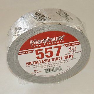 Nashua 557 Premium Grade Flex Duct Tape 2 in. x 60 yds. (Metallic) Heating Duct Tape