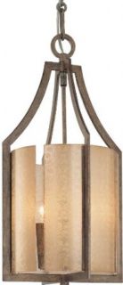 Minka Lavery 4392 573 Three Light Pendant from the Clarte Collection, Patina Iron   Ceiling Pendant Fixtures  