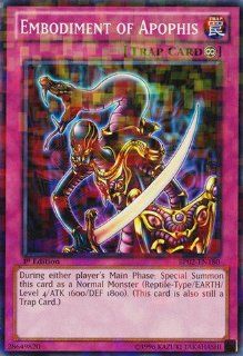 Yu Gi Oh!   Embodiment of Apophis (BP02 EN180)   Battle Pack 2: War of the Giants   1st Edition   Mosaic Rare: Toys & Games
