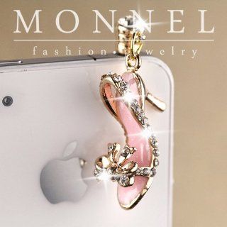 Ip562 High Heel Shoe Sandal Anti Dust Plug Cover Charm for Iphone Smart Phone: Cell Phones & Accessories