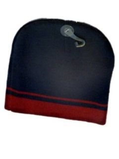Athletic Works Boys Blue Red Knit Winter Hat Ski Beanie Stocking Cap: Clothing