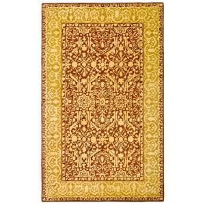 Safavieh Silk Road Maroon and Ivory 5 ft. x 8 ft. Area Rug SKR213G 5