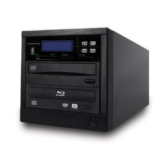 Spartan 12X All in One 1 Target SATA Blu Ray Tower Duplicator with Pioneer Drive (Duplication Tower from SD;CF;USB;BD/DVD to BD/DVD Disc): Electronics
