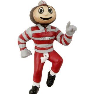Ohio State Buckeyes Brutus NCAA 5'' Mascot Ornament : Sports Fan Hanging Ornaments : Sports & Outdoors
