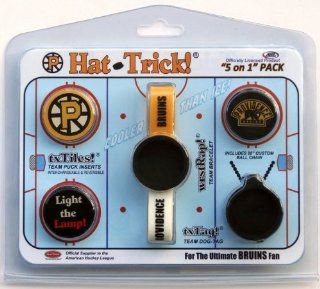 Providence Bruins Hat Trick Ahl Hockey Jewelry Set (36 Pieces) [Office Product] : Everything Else