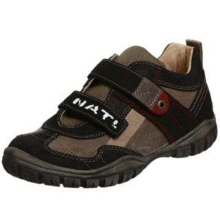 Naturino Toddler/Little Kid Kyrylo Sneaker,Black/Taupe,27 EU (US Little Kid 10.5 M) Shoes