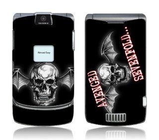 Zing Revolution MS AVEN10098 Motorola RAZR  V3 V3c V3m  Avenged Sevenfold  Batskull Skin: Cell Phones & Accessories