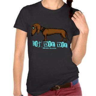 Funny dachshund t shirt design