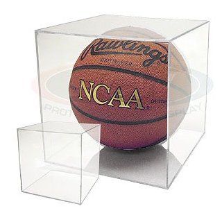 BCW BallQube Basketball Holder   Sports Memoriablia Display Case   Sportscards Collecting Supplies : Sports Related Display Cases : Sports & Outdoors