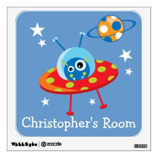 Alien Spaceship Room Graphic