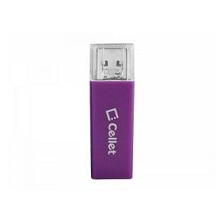 Nokia Lumia 810 Micro SD MMC / SD Card USB Memory Card Reader Writer Purple: Everything Else