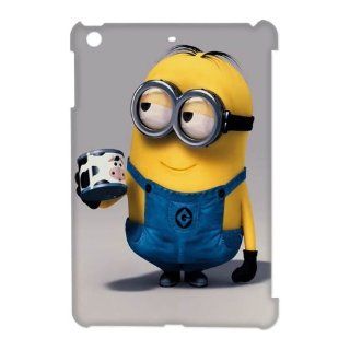 TP DIY Fashion Style Minion Custom Design Back Case Cover for Apple Ipad Mini   Despicable Me Series TP DIY 00832 Cell Phones & Accessories