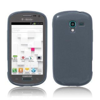 Slate Gray Flexible and Soft TPU Silicon Case for Samsung Galaxy Exhibit T599 by ThePhoneCovers Cell Phones & Accessories