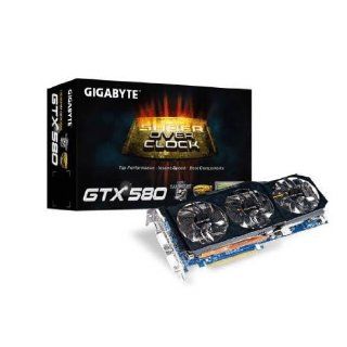 GIGABYTE GeForce GTX 580 1.5GB GDDR5 PCI Express 2.0 2x DVI I / mini HDMI SLI Ready Graphics Card, GV N580SO 15I: Electronics