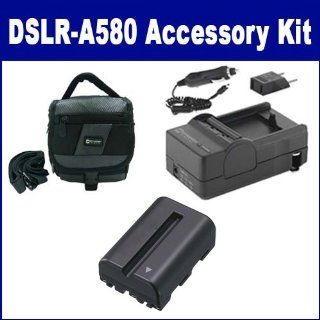Sony Alpha DSLR A580 Digital Camera Accessory Kit includes: SDM 101 Charger, SDC 27 Case, SDNPFM500H Battery : Camera & Photo