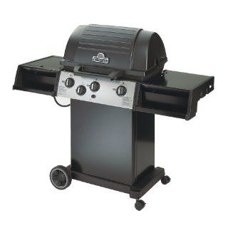 11" Cast Aluminum Propane Gas Grill with 3 Dual Tube Burners  Freestanding Grills  Patio, Lawn & Garden