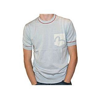Evisu "Painted pocket" sky knitted top ES03FPL02 K13 EVIS0327 at  Mens Clothing store: Fashion T Shirts