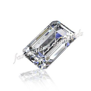 1 Ct Fancy Emerald Ideal Cut Natural Loose Diamond FLAWLESS GIA Certified: Fascinating Diamonds: Jewelry
