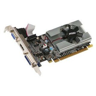 MSI N210 MD1G/D3 GeForce 210 Graphic Card   589 MHz Core   1 GB GDDR3 SDRAM   PCI Express 2.0 x16  : Computers & Accessories