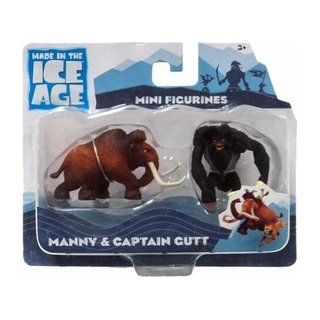 Ice Age Continental Drift Movie Mini Figure 2 Pack Manny & Captain Gutt: Toys & Games
