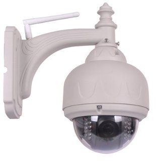 Dericam Big Brother Wireless Pan/Tilt/Zoom Network IP Camera with IR Cut & 20M Night Vision (M601W, Off White) : Dome Cameras : Camera & Photo