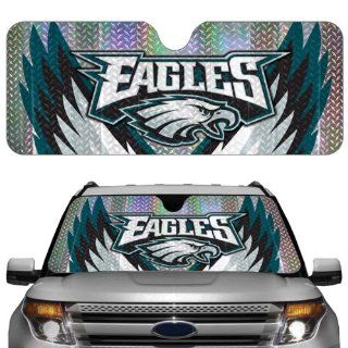 Philadelphia Eagles NFL Car Truck Window Sun Shade (2 Pack): Automotive