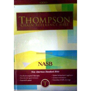 Thompson Chain Reference Bible (Style 603)   Regular Size NASB   Hardcover: Frank Charles Thompson: 9780887072260: Books