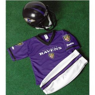 NFL Baltimore Ravens Youth Team Uniform Set, Small : Football Uniforms : Clothing