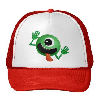 Cute One Eyed Monster Mesh Hats