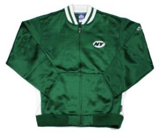 New York Jets NFL Team Heavyweight Zip Up Sweatshirt Jacket, Green (Large, Green) Clothing