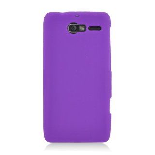Silicone Skin Gel Cover Case Motorola DROID RAZR M XT907, Solid Purple: Cell Phones & Accessories