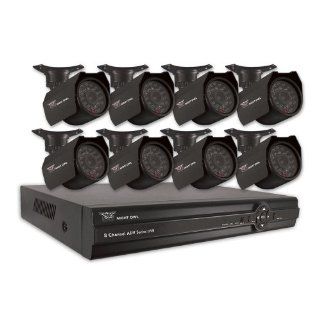 Night Owl Security ADV1 88500 8 Channel Security System with 500GB HD with 8 Indoor/Outdoor Cameras and Pro App (Black) : Surveillance Recorders : Camera & Photo