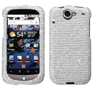 Rhinestones Shield Protector Case for Nexus One, Clear Full Diamond: Cell Phones & Accessories